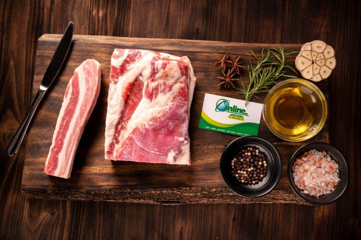 Thịt Ba Chỉ Heo Iberico Iberian Cắt Mỡ